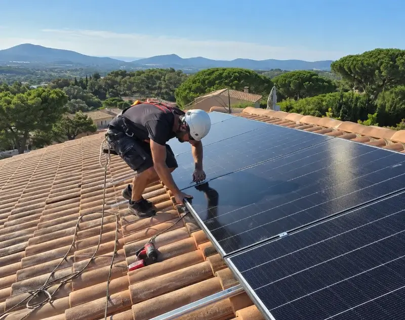 Installateur panneaux solaires Porchères — pose photovoltaïque sur toiture